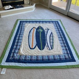 Pottery Barn Kids Surf Quilt (Twin)